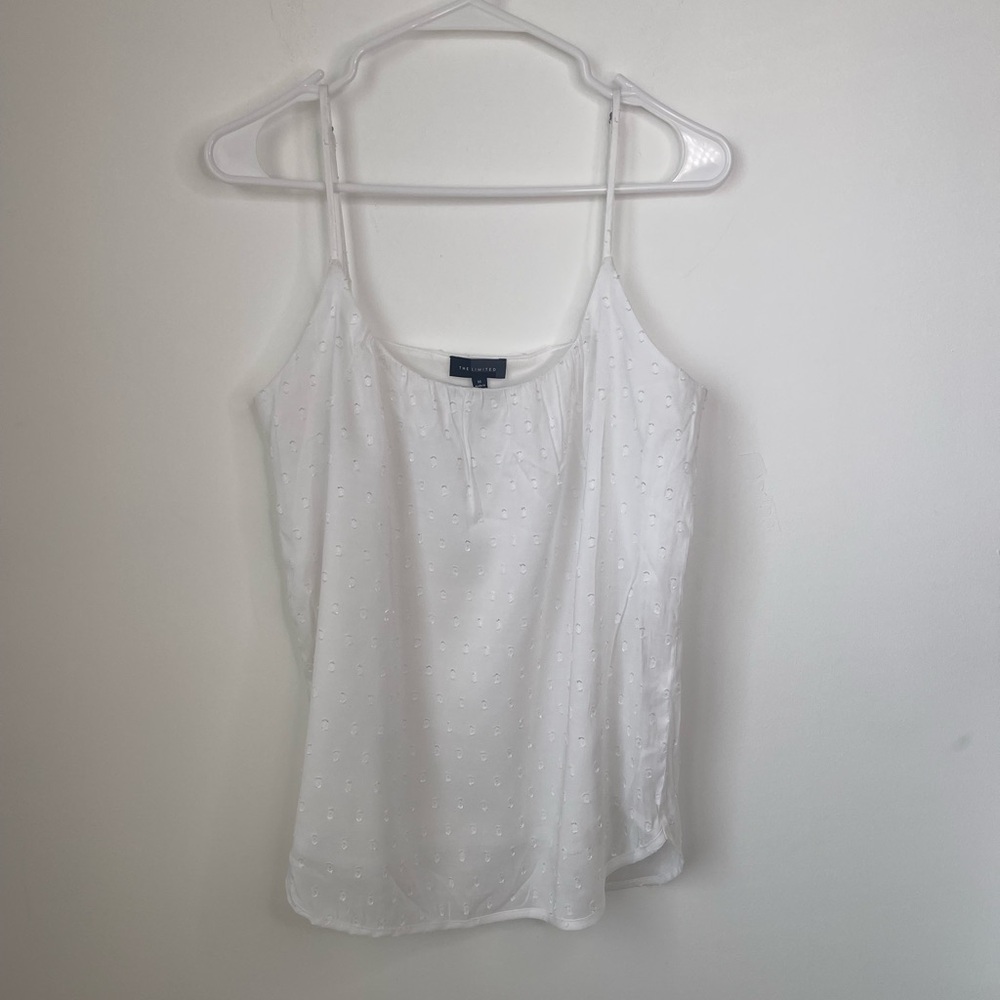 The Limited White Camisole Top size medium